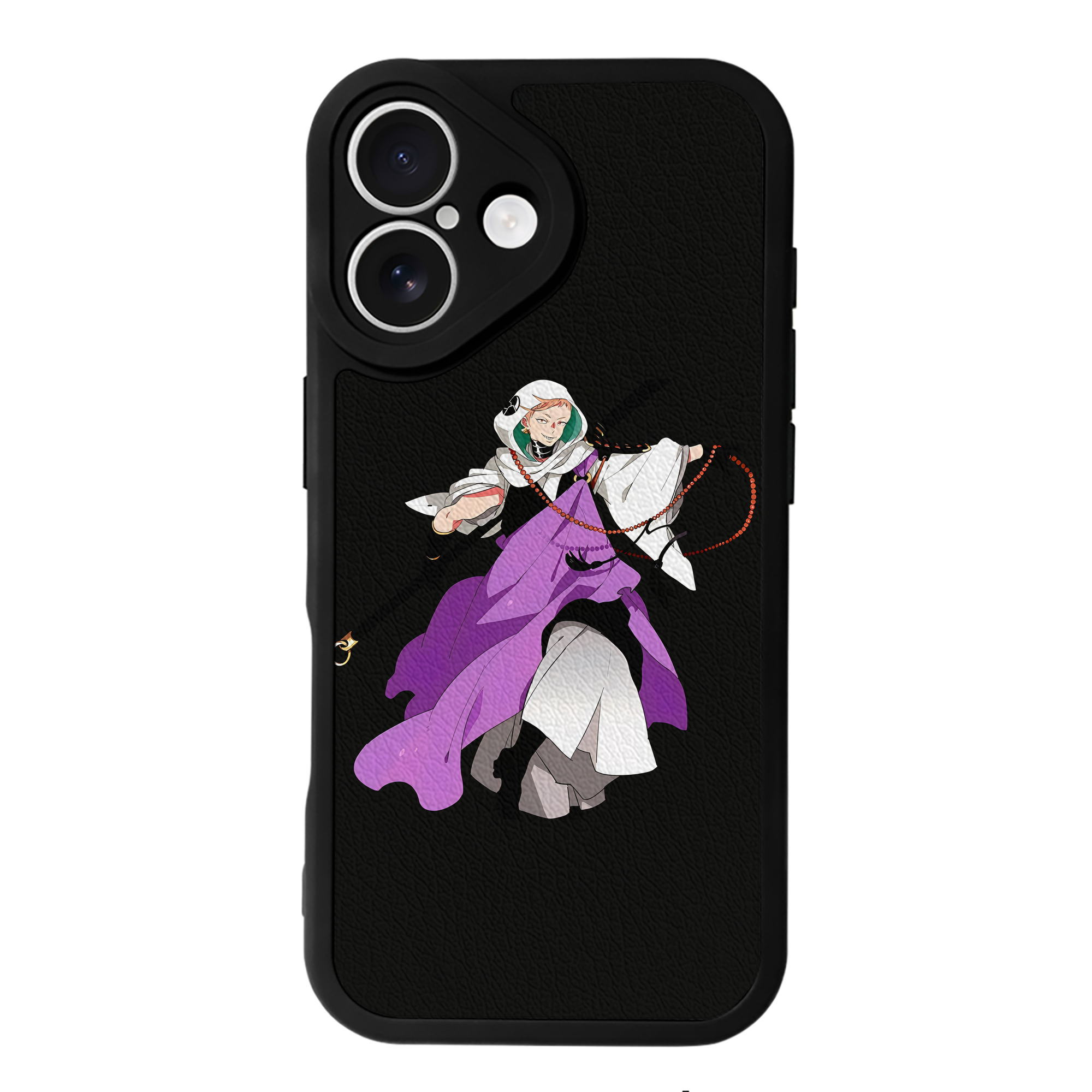 （画像用） 刀剣乱舞 Touken Ranbu 【iPhone 16シリーズ対応】シリコンスマホケース（レザー調） 材質：シリコン